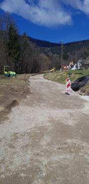 cesta pokopališče - Brin